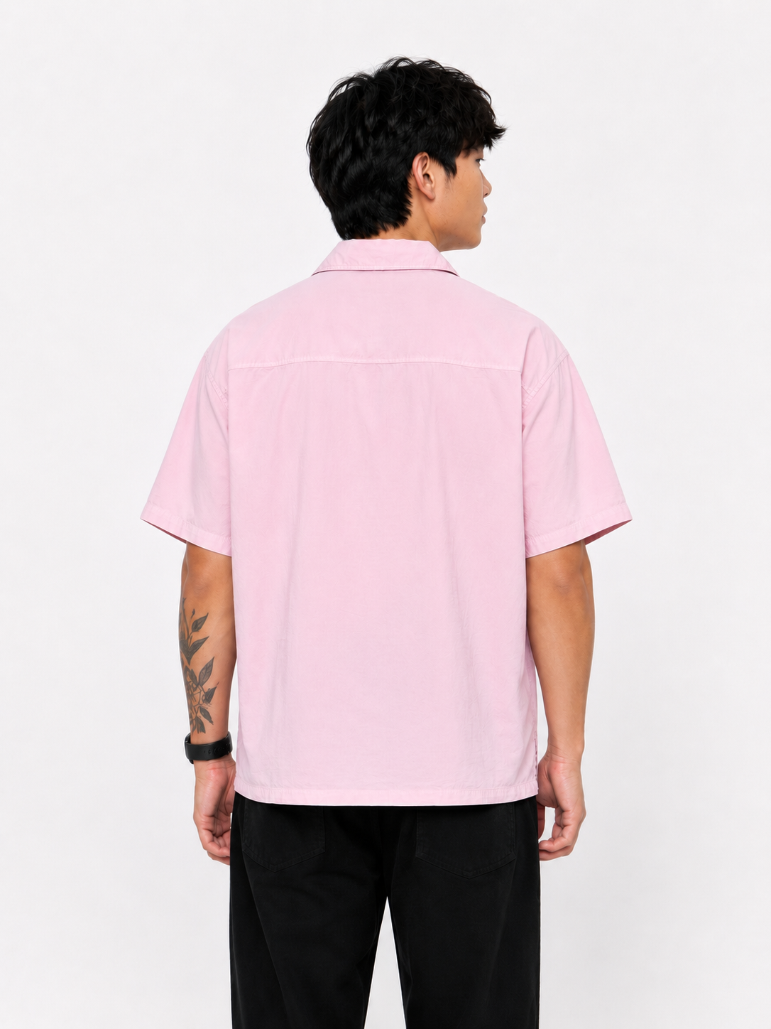 Pink Static Boxy Shirt