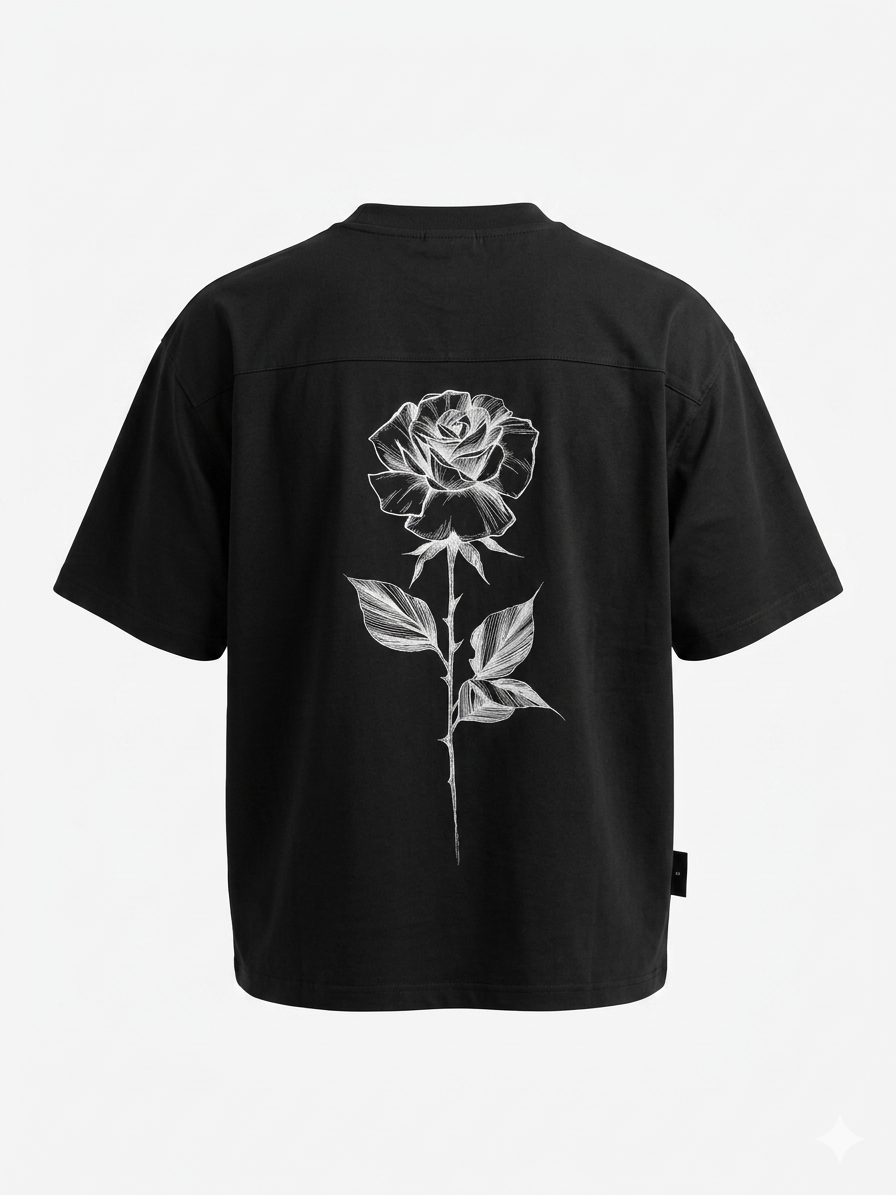 Life & Death Oversized Parachute Tee