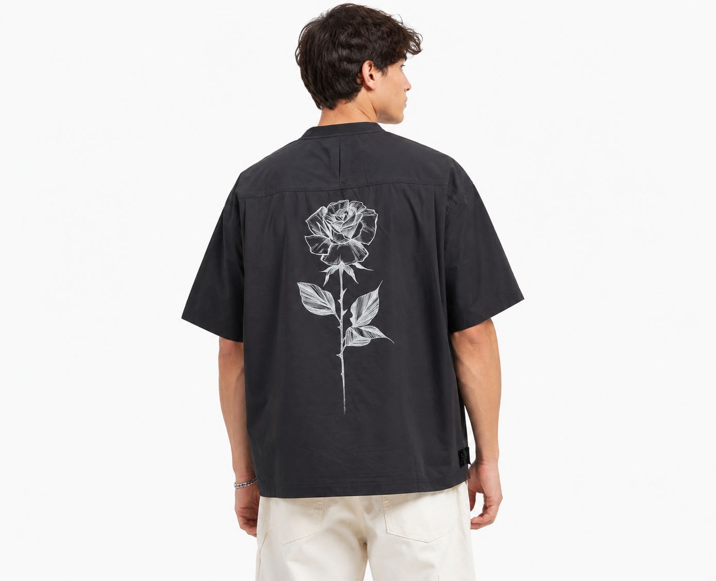 Life & Death Oversized Parachute Tee