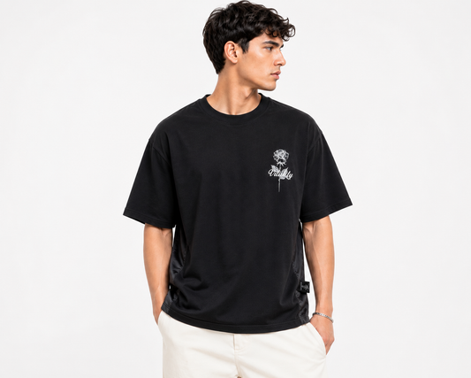 Life & Death Oversized Parachute Tee